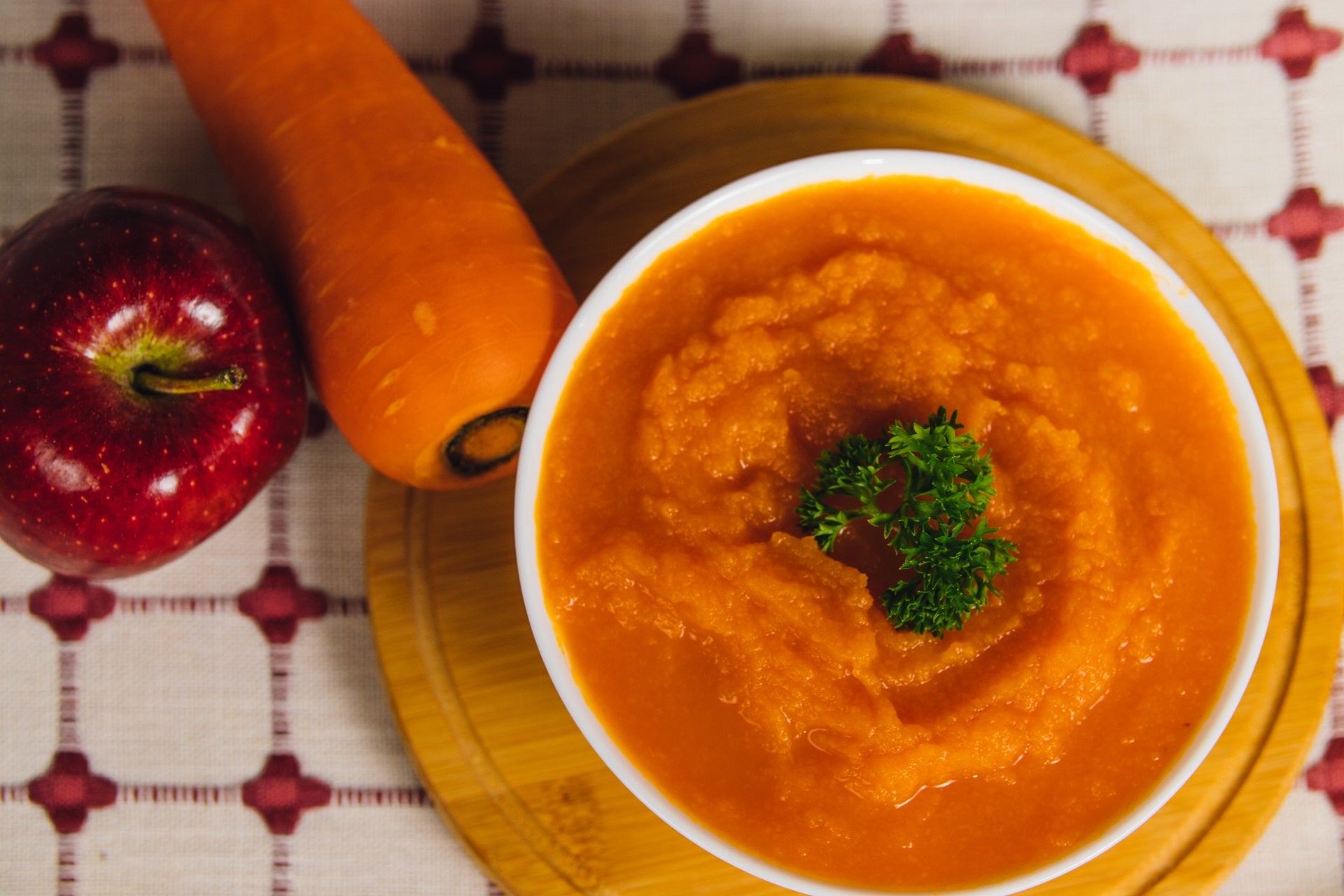 Apple Carrot Puree (Baby Food)