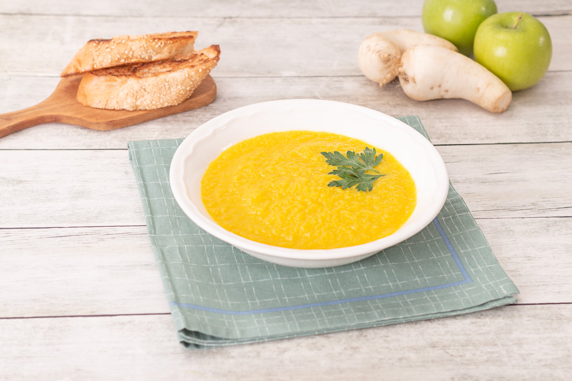 Apple and Turnip Soup