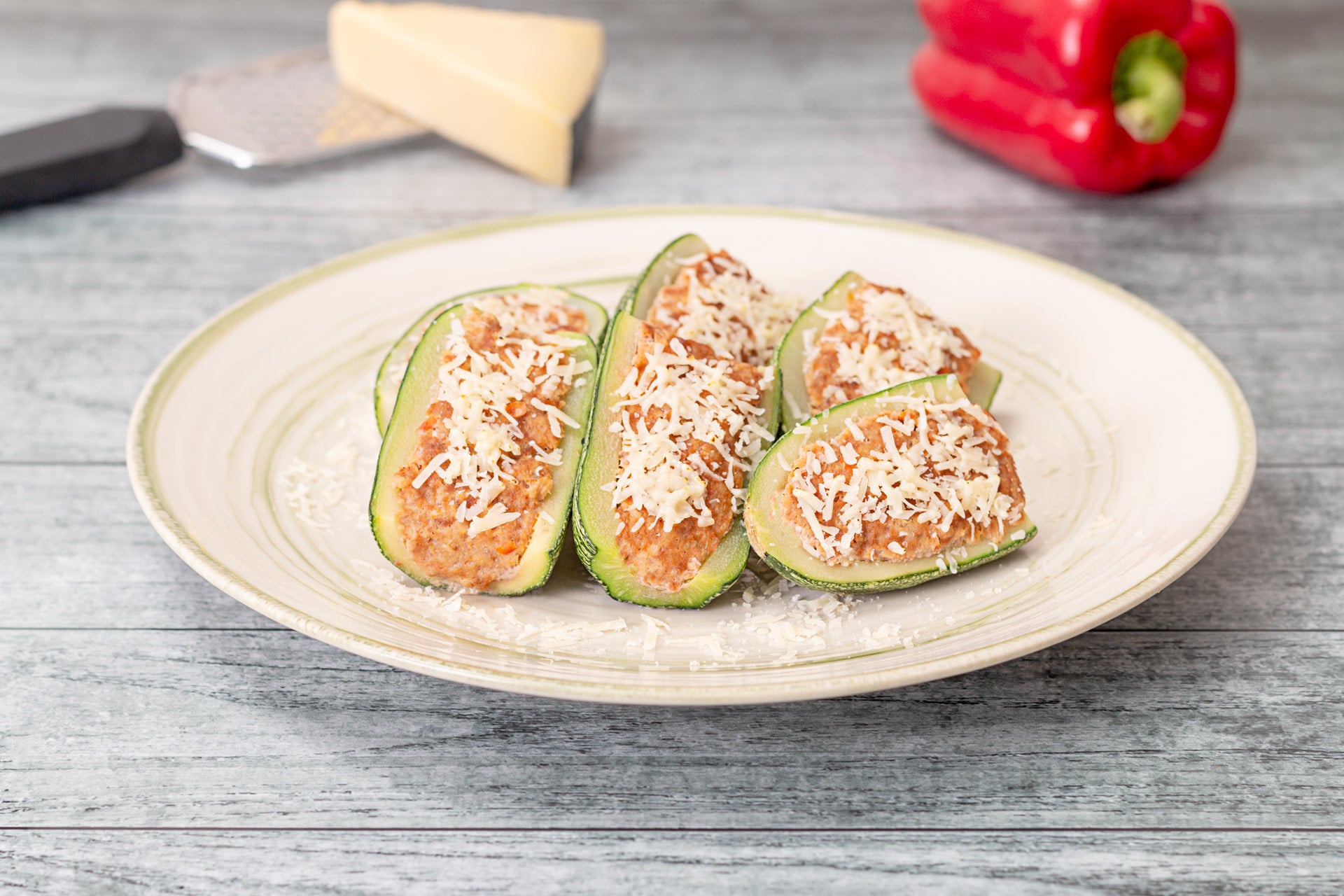 Stuffed Zucchini