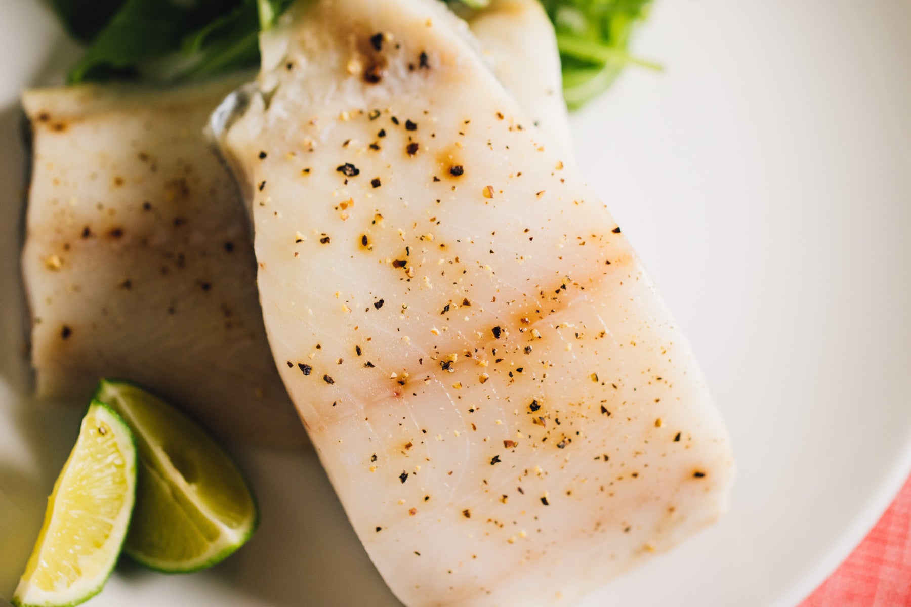 Steamed White Fish