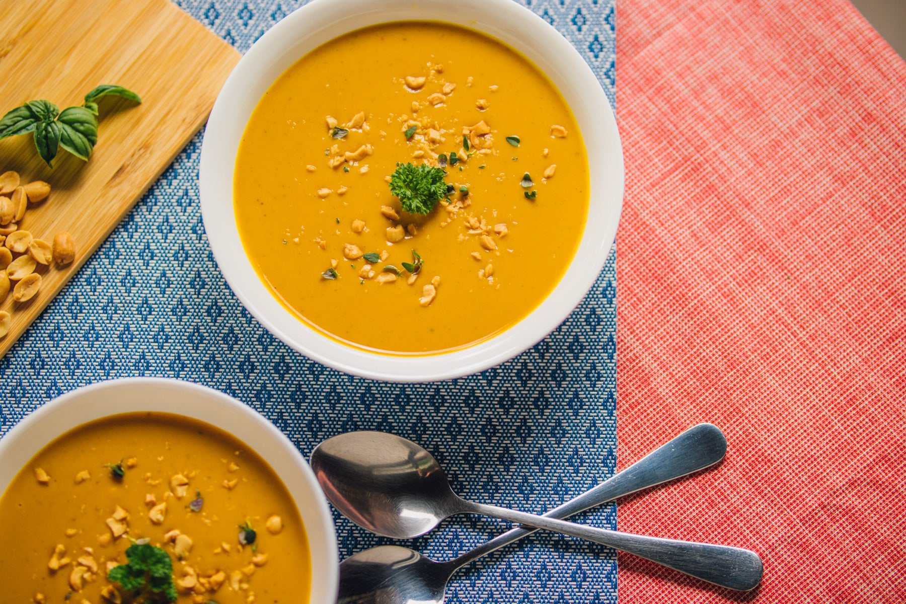 Curried Peanut Butter Soup