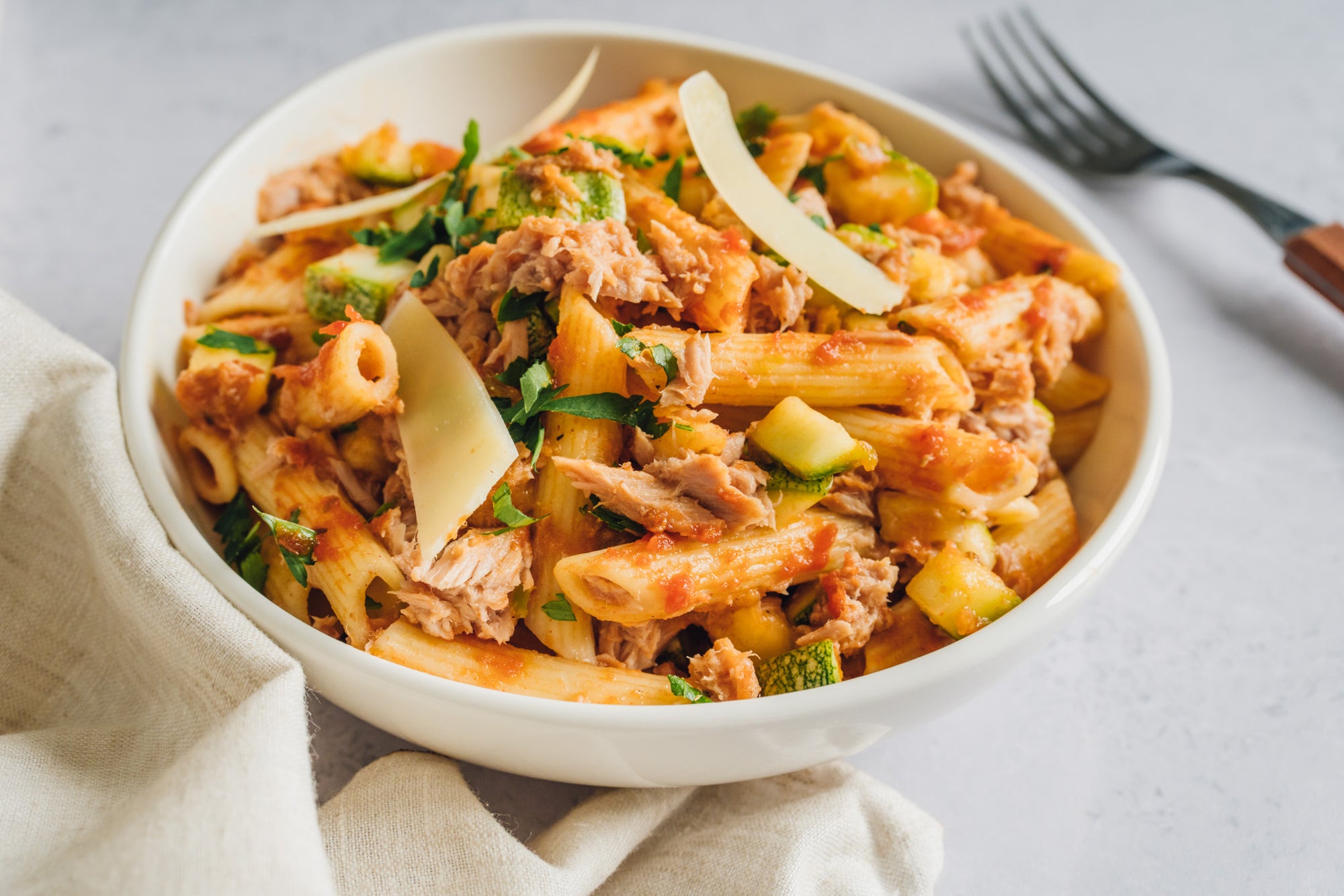 Tuna and Tomato Pasta