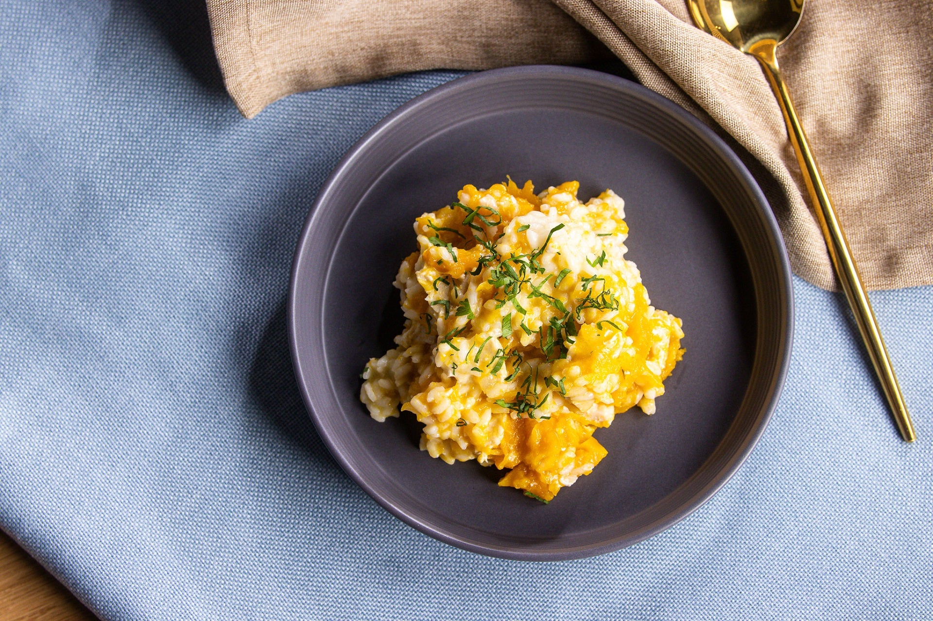 Chicken and Pumpkin Risotto