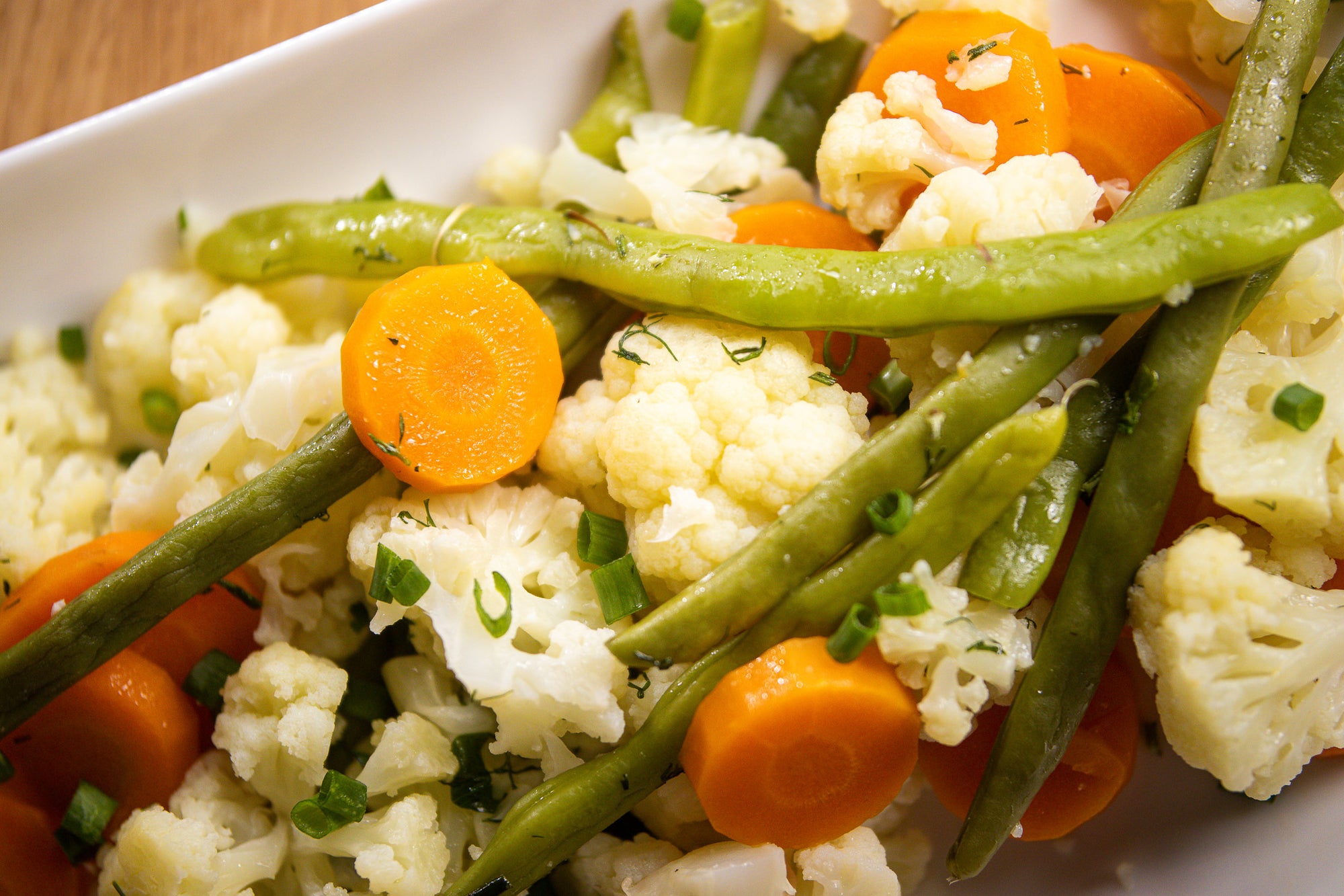 Steamed Mixed Vegetables